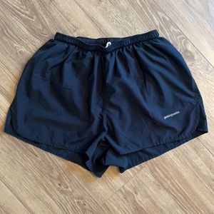 Black Patagonia active shorts